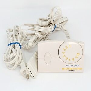 Biddeford Electric Blanket Replacement Controller TC11BA 4-Pin Auto Off